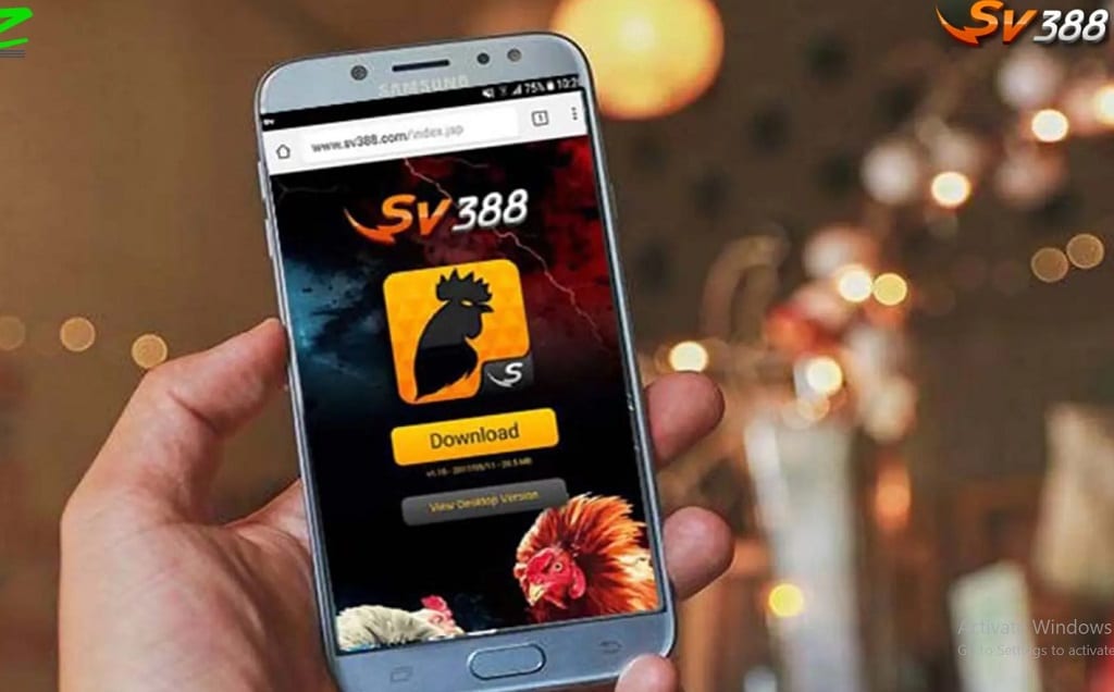 Hướng dẫn cách download app SV3888 về điện thoại